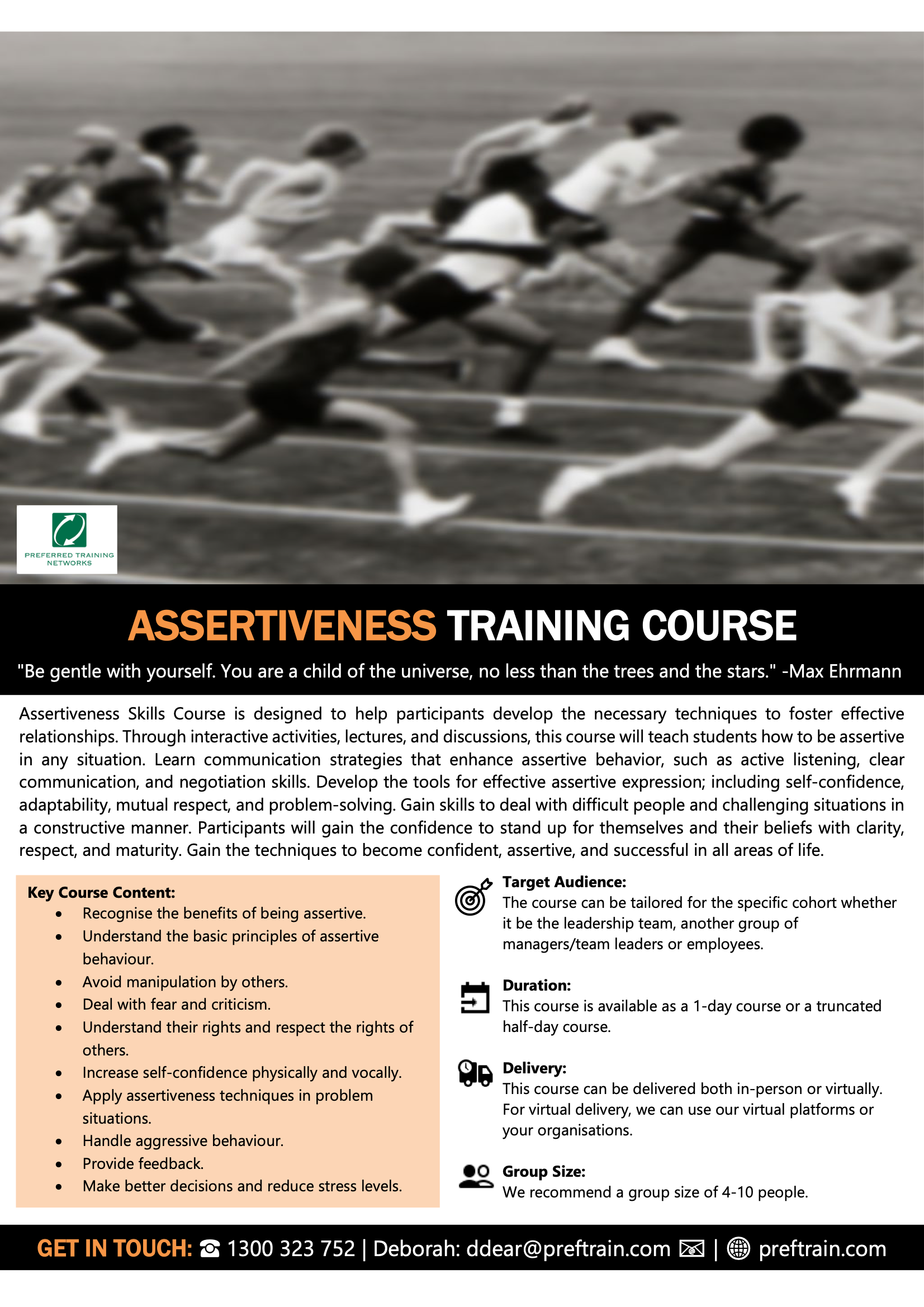 Assertiveness Training Course