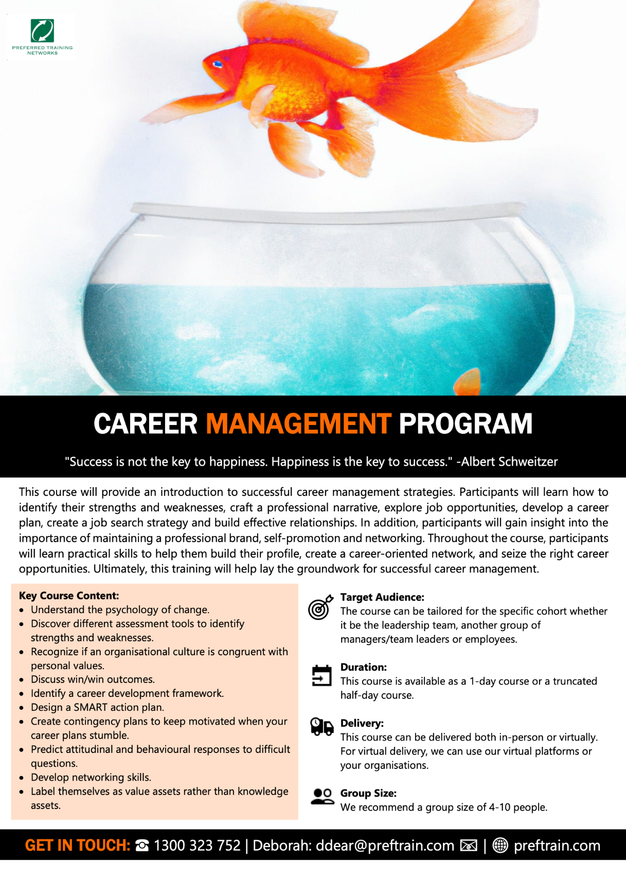 Career Management Program