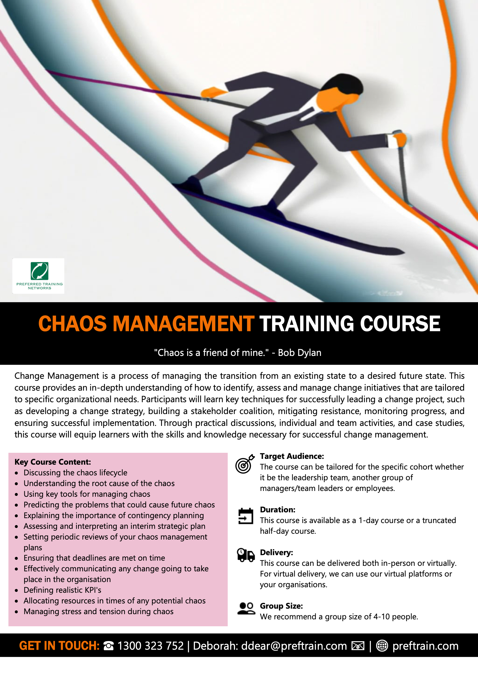 Chaos Management Training Course
