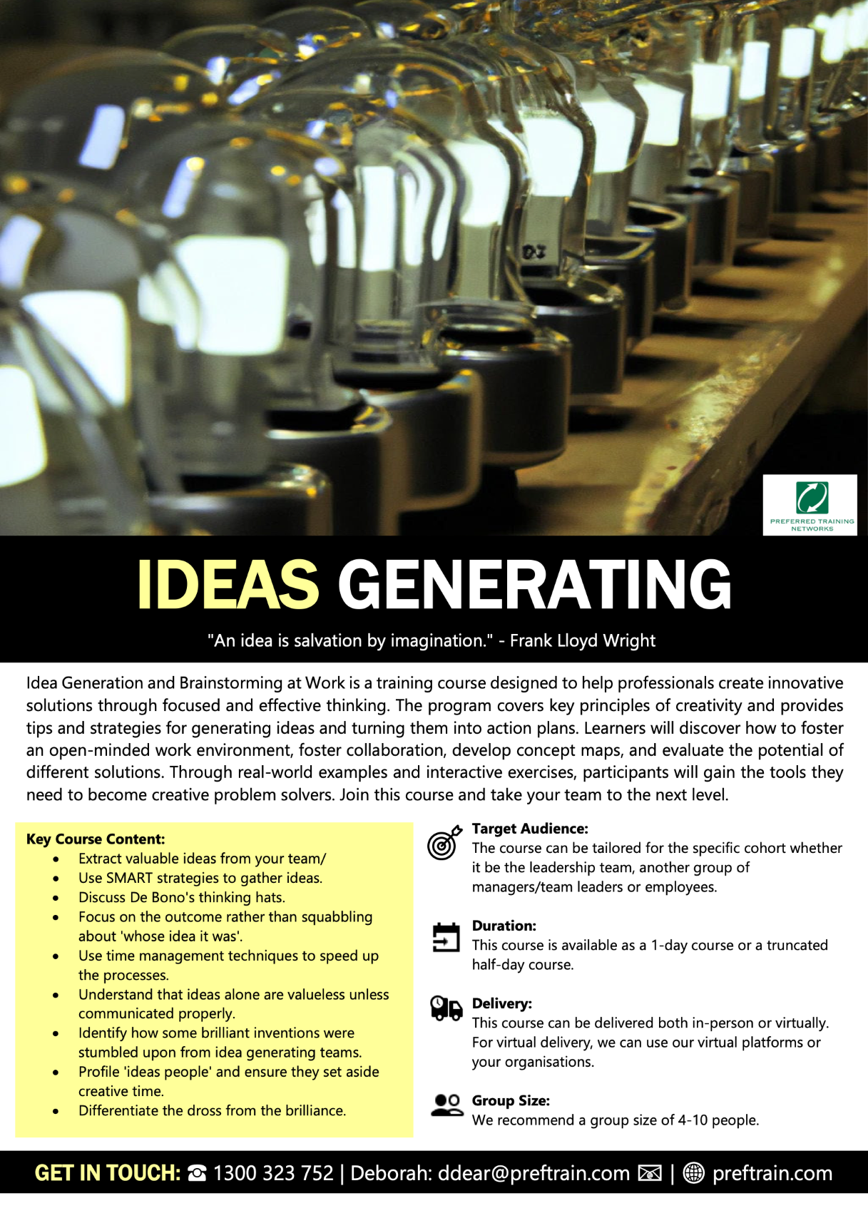 Ideas Generating