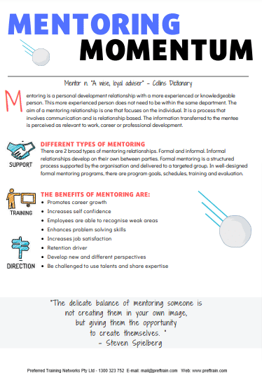 Mentoring momentum