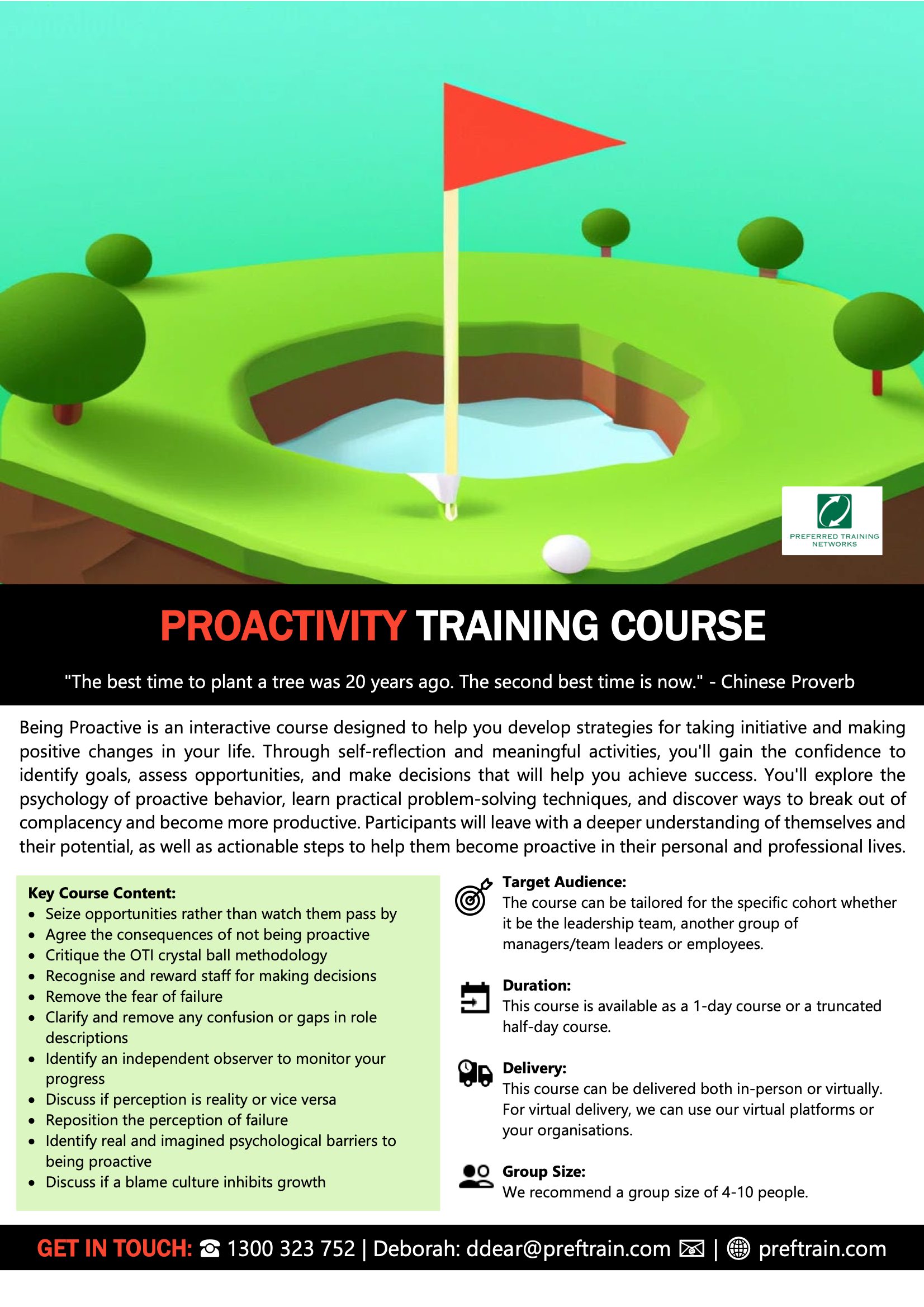 Proactivity Training Course