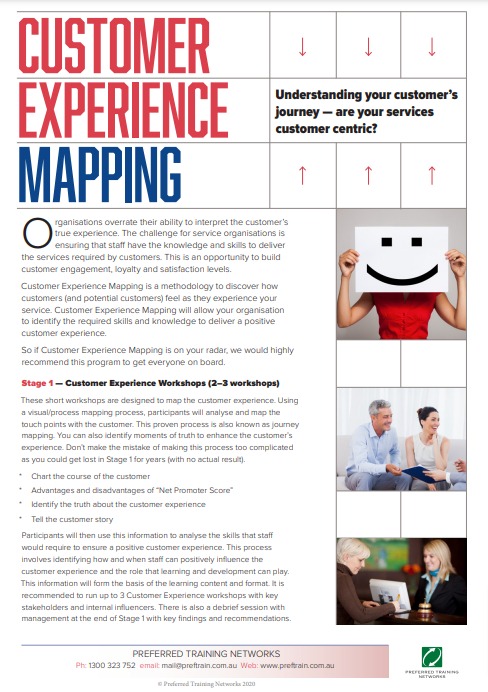 Customer Experience Mapping Training