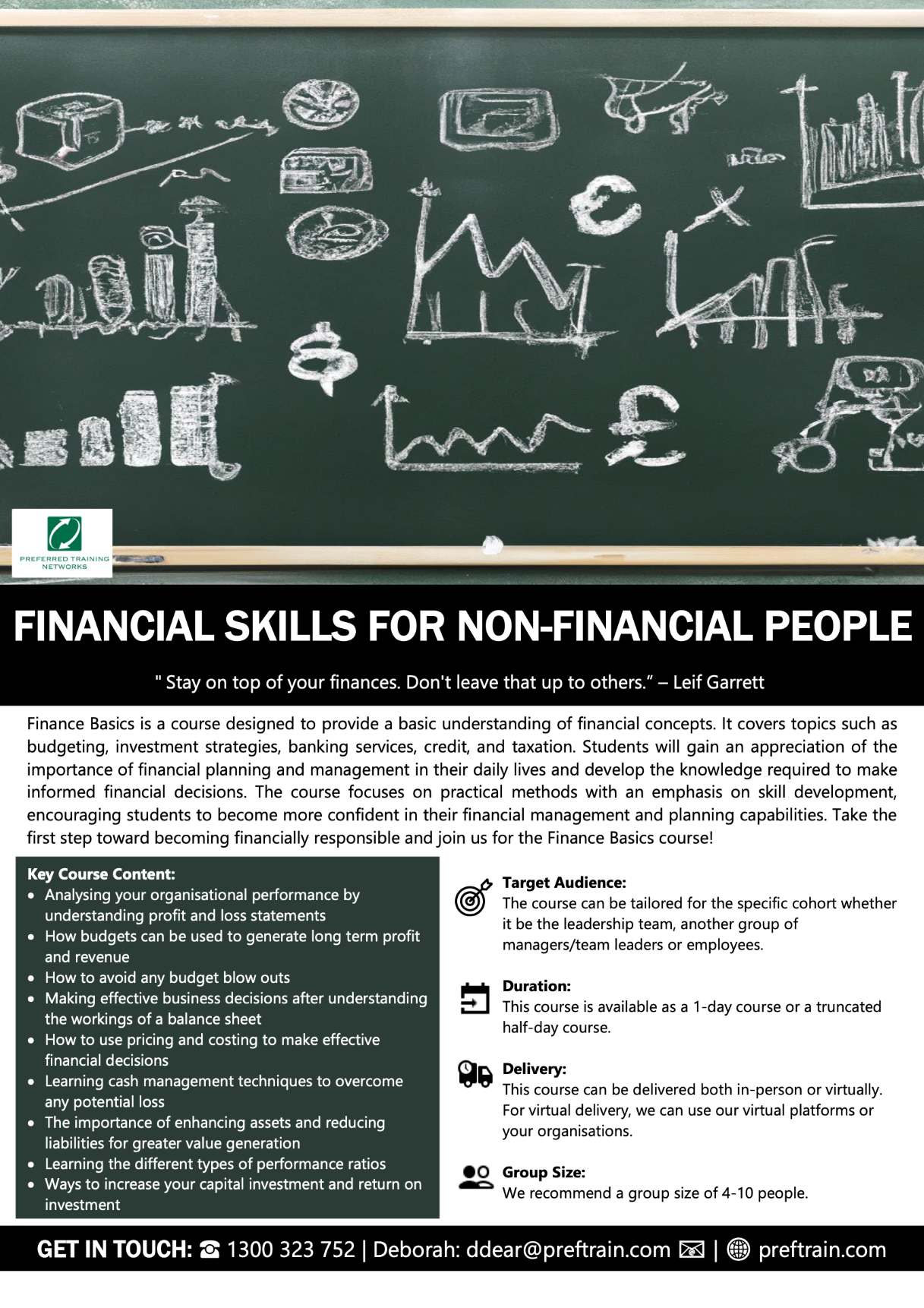 Financial Skills for Non Financial People