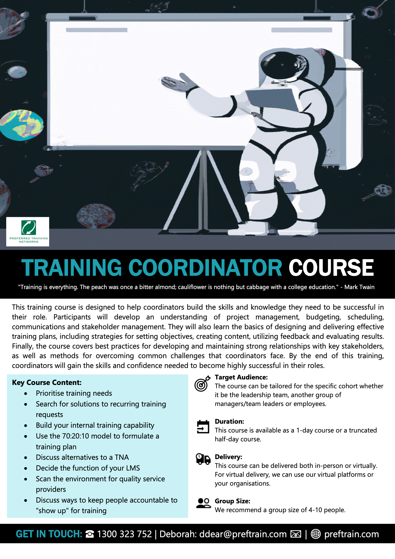 Training Coordinator Course