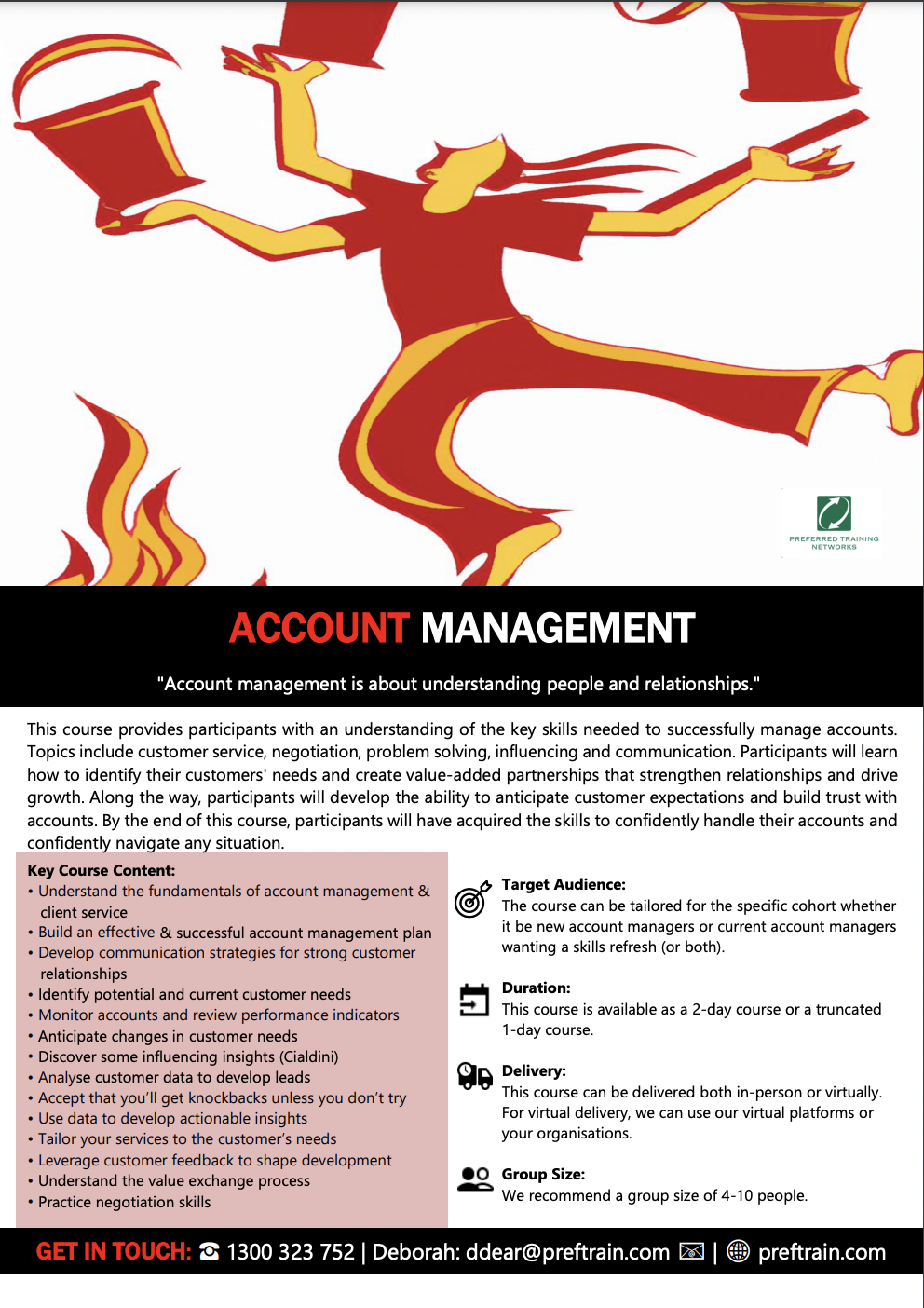Account management training course