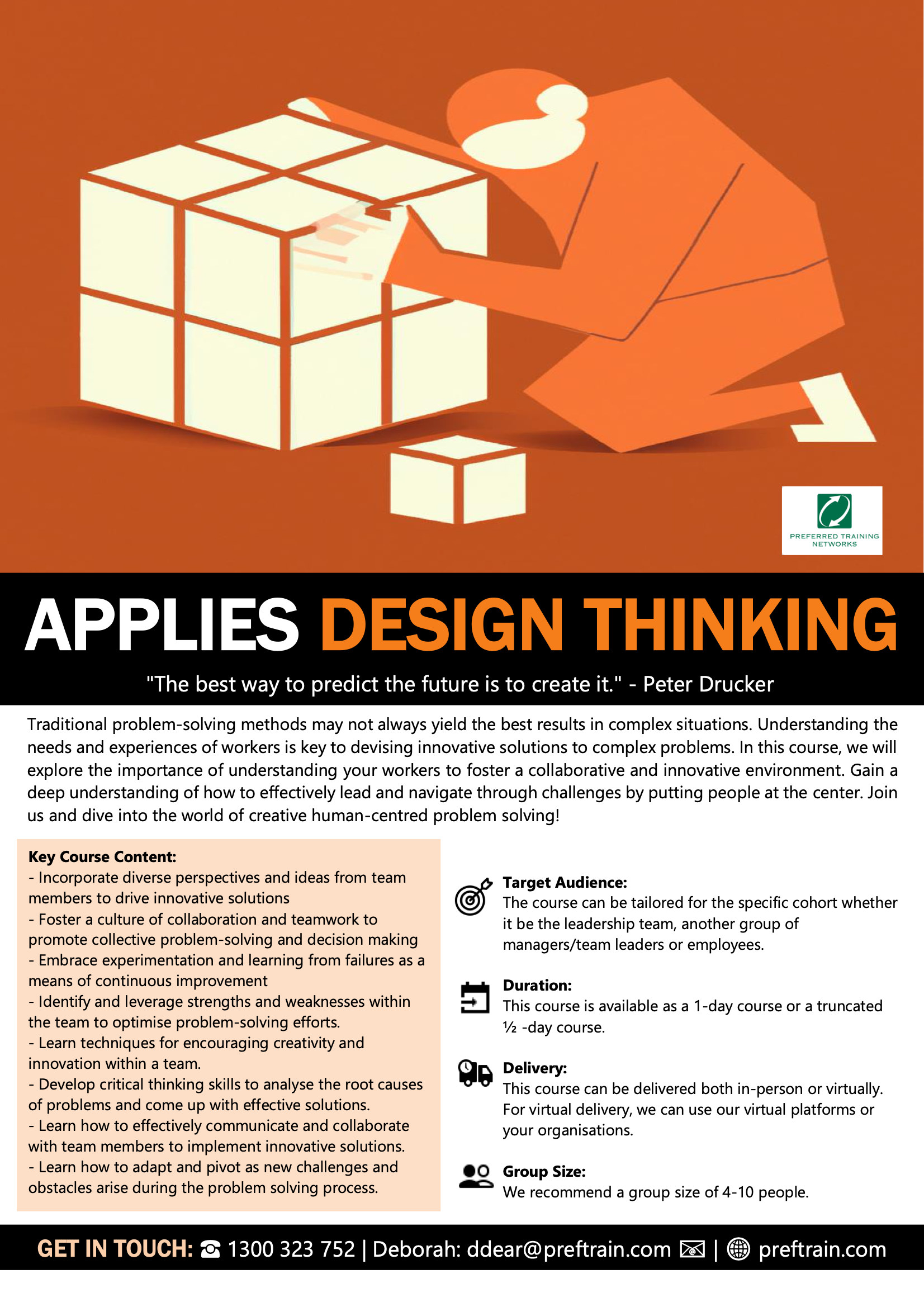 Applies Design Thinking