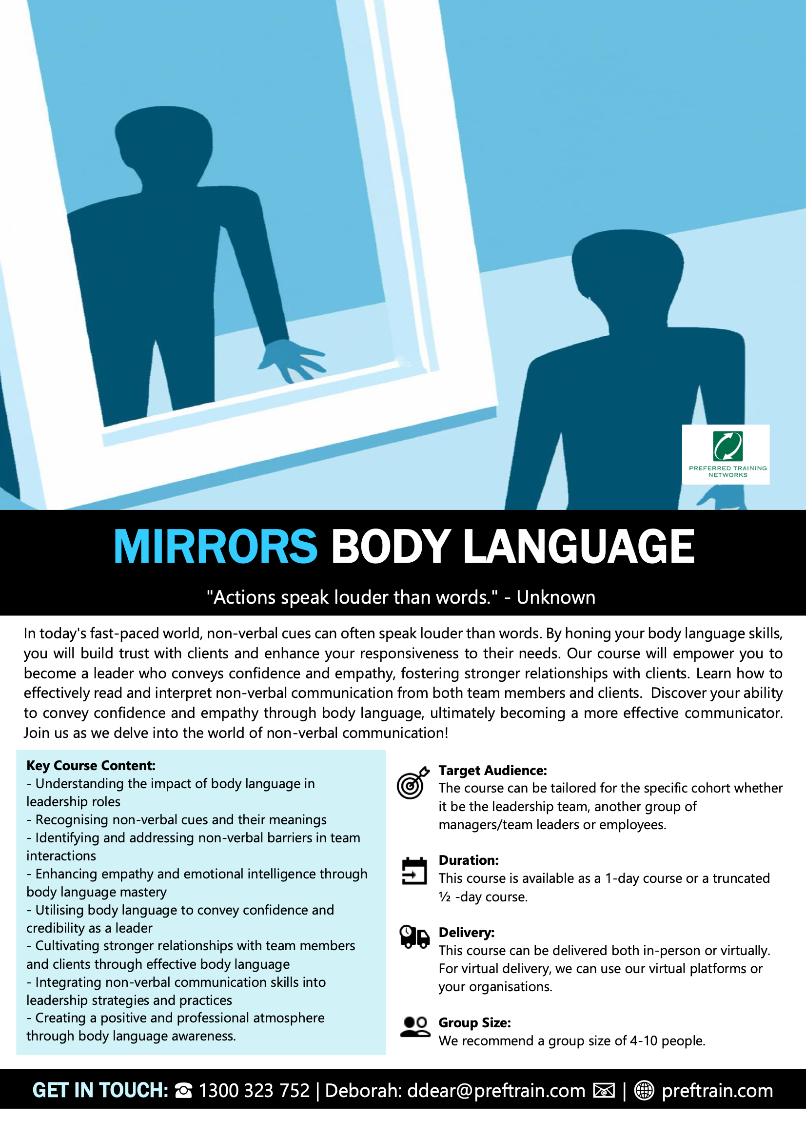 Mirrors Body Language